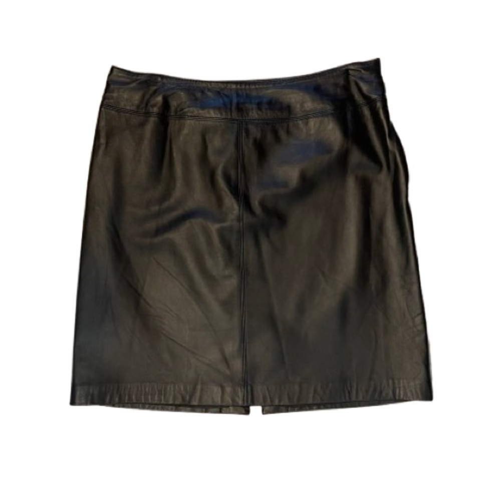 Jaclyn Smith Classic Skirt Genuine Lambskin Size 12